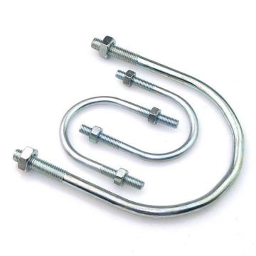 哈德威 U型螺栓帶2個(gè)螺母，M16-425，16寸，鍍鋅